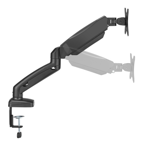 Up Up Premium Single Screen Monitor Arm 17-32'', VESA 75x75, 100x100, Matte Black