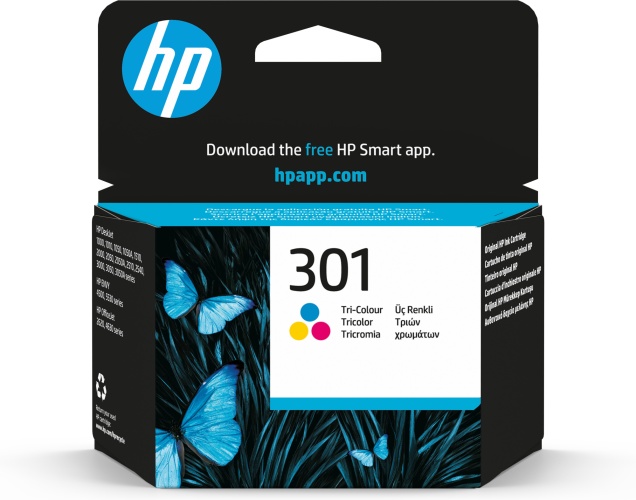 HP 301 Tri-color (CH562EE) Ink Cartridge, CMY