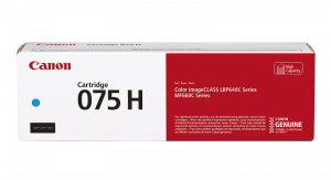 Canon CRG 075H C (6368C002) Toner Cartridge, Cyan