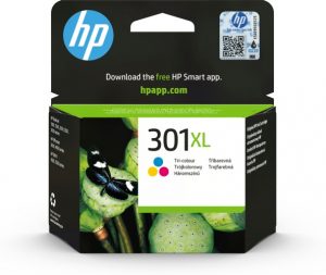 HP 301XL Tri-color (CH564EE) Ink Cartridge, CMY