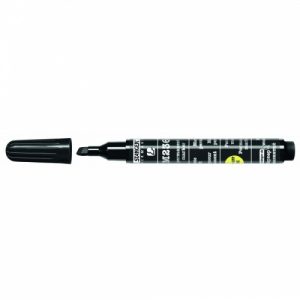 Permanent marker STANGER M236, 1-4 mm, Chisel tip, Black 1213-505 1 pcs.