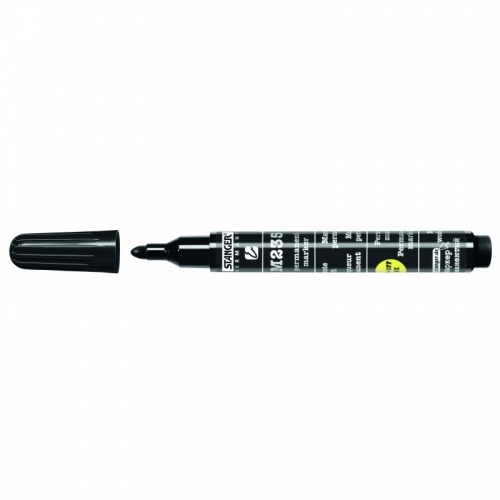 Permanent marker STANGER 235, 1-3 mm, Bullet tip, Black 1213-500 1 pcs.