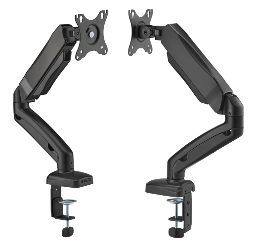 Up Up Premium Single Screen Monitor Arm 17-32'', VESA 75x75, 100x100, Matte Black