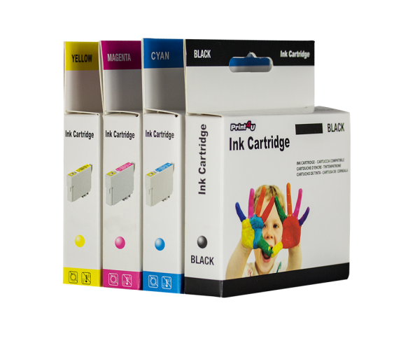 Compatible Print4U Epson T9074 XXL (C13T907440) Ink Cartridge, Yellow