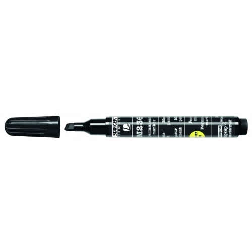 STANGER permanent MARKER M236, 1-4 mm, black, Box 10 pcs. 712004