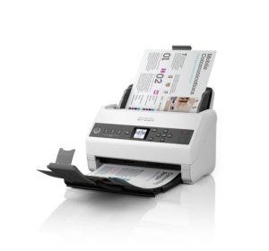 Epson WorkForce DS-730N Scanner A4 Colour 40 ppm 600x600 DPI USB Ethernet LAN