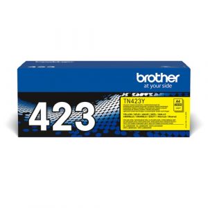 Brother TN-423Y (TN423Y) Toner Cartridge, Yellow