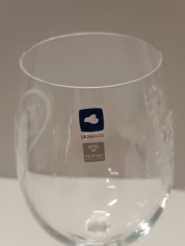 Ecost Customer Return, Leonardo Wine Glass Merci Dass Es Dich Gibt, Great Birthday Gift for Real Win - Image 6