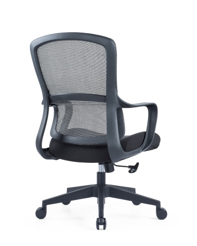 Up Up Darwin ergonomic office chair Black, Black fabric + Grey mesh - Image 4