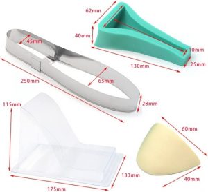 Ecost Customer Return, Reelva High Heel Shoe Silicone Mold Fondant Cake Decorating Gum Paste Cupcake