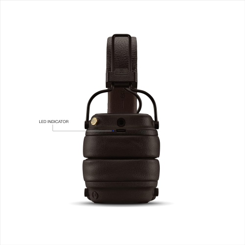Marshall Major V Wireless Headphones, Bluetooth, Brown - Image 3