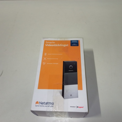 Ecost customer return Netatmo NDBDE Smart Video Doorbell with Camera, WiFi, 2Way Audio, Personal Det - Image 6