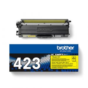 Brother TN-423Y (TN423Y) Toner Cartridge, Yellow