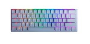 Razer Huntsman Mini Gaming keyboard, RGB LED light, US, Wired, Purple Switch, Mercury White