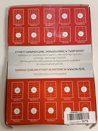 Ecost Customer Return, V1 Trade Self-Adhesive Printable Labels, 100 Sheets, Pack of 100 Adhesive Lab - Image 2