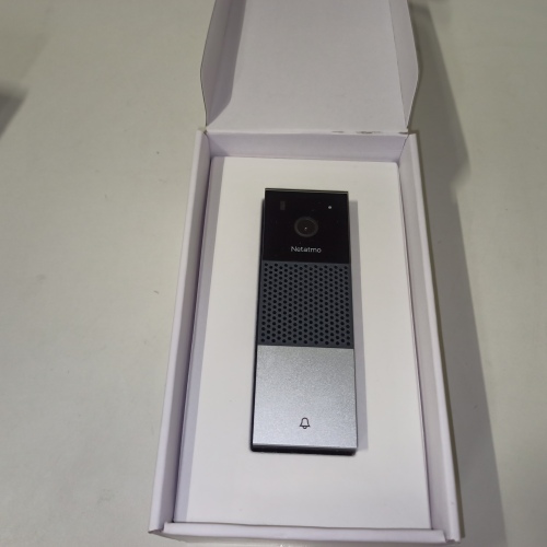 Ecost customer return Netatmo NDBDE Smart Video Doorbell with Camera, WiFi, 2Way Audio, Personal Det - Image 2
