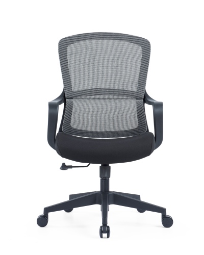 Up Up Darwin ergonomic office chair Black, Black fabric + Grey mesh - Image 2