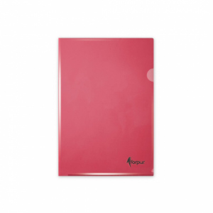 Folder L Forpus, A4, 180 microns, Pink, plastic