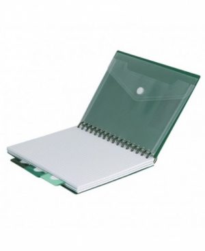 Spiral note book A5 Coolpack Green