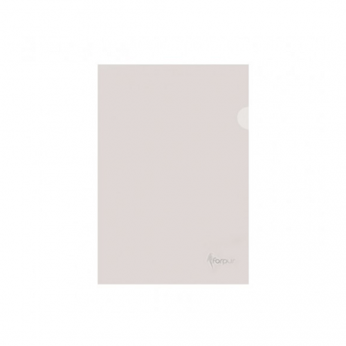 Folder L Forpus, A4, 180 microns, transparent, plastic