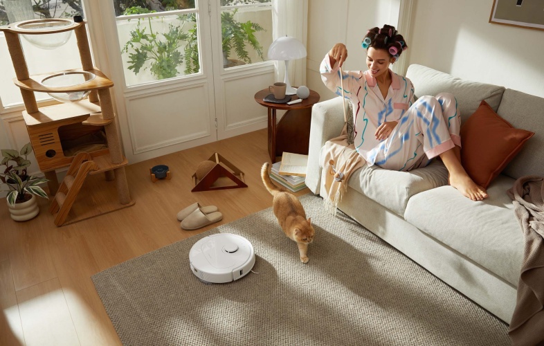 Roborock Qrevo S Robot Vacuum Cleaner, Black - Image 9