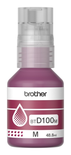Brother BTD100M Ink Refill Bottle, Magenta