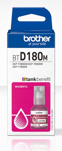 Brother BTD180M Ink Refill Bottle, Magenta - Image 3
