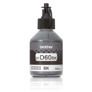 Brother BTD60BK Ink Refill Bottle, Black