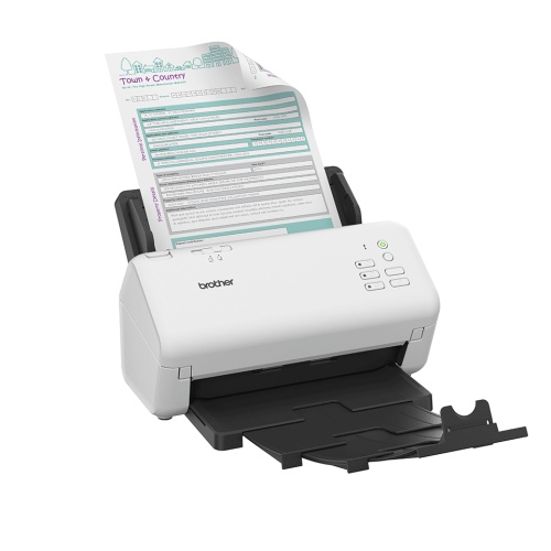 Brother ADS-4300N Scanner A4 Colour 40 ppm 600x600 DPI, Duplex, ADF, USB, Ethernet LAN - Image 4