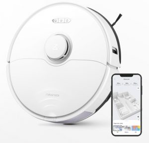 Roborock S8 Robot Vacuum Cleaner, White