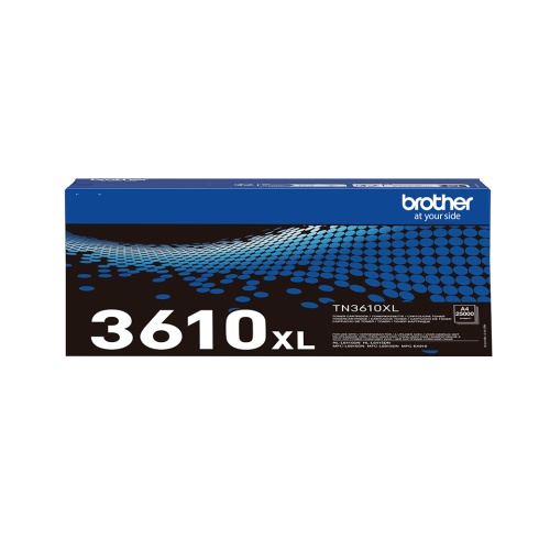 Brother TN-3610XL (TN3610XL) Toner Cartridge, Black - Image 4