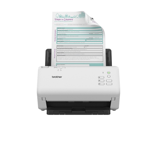 Brother ADS-4300N Scanner A4 Colour 40 ppm 600x600 DPI, Duplex, ADF, USB, Ethernet LAN - Image 3