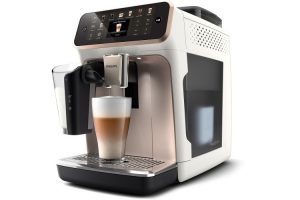 Philips LatteGo 5500 Series EP5543/80 Coffee Machine, Rose gold/White