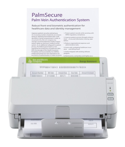Ricoh SP-1130N Scanner A4 Spalvotas 30 ppm 600x600 DPI, Duplex ADF, USB, Ethernet LAN - Image 2