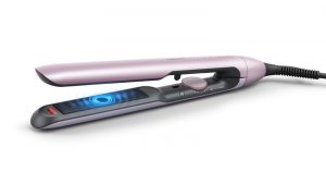 Philips 5000 Series BHS530/00 Hair Straightener, Metallic Pink