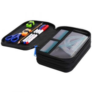 Triple decker pencil case with equipment CoolPack Jumper 3 FOOTBALL