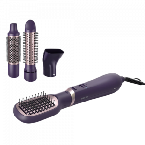 Philips 3000 Series Air Styler BHA313/00 Hair styling brush, Black
