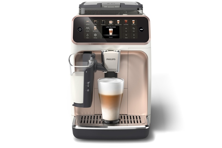 Philips LatteGo 5500 Series EP5543/80 Coffee Machine, Rose gold/White - Image 2