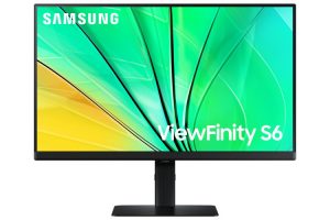 Samsung ViewFinity S6 S60D Monitor 24'' IPS QHD 2560x1440, 5 ms, 350 cd/m2, 100 Hz, Black