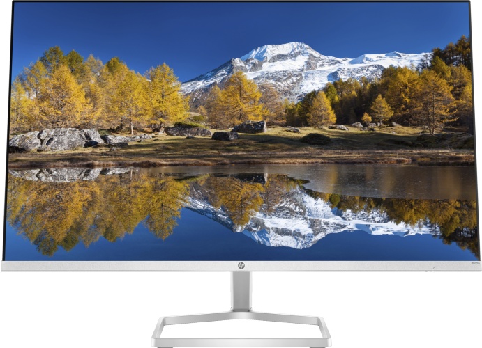 HP M27fq Monitor 27'' IPS QHD 2560x1440, 5 ms, 300 cd/m2, 75 Hz, Silver/Black