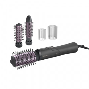 Philips 7000 Series Air Styler BHA715/00 Hair styling brush, Grey/Pink