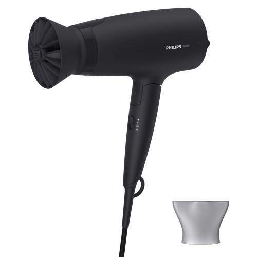 Philips 3000 Series BHD308/10 Hair Dryer, Black - Image 2