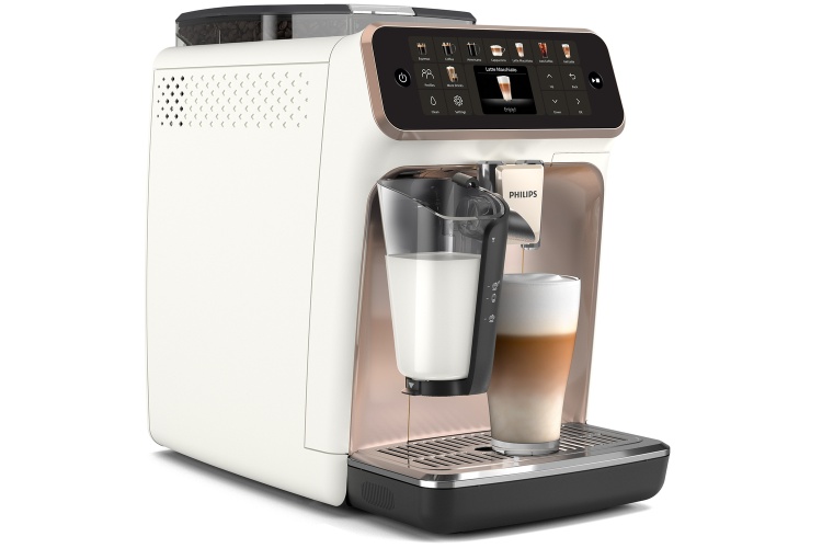 Philips LatteGo 5500 Series EP5543/80 Coffee Machine, Rose gold/White - Image 3