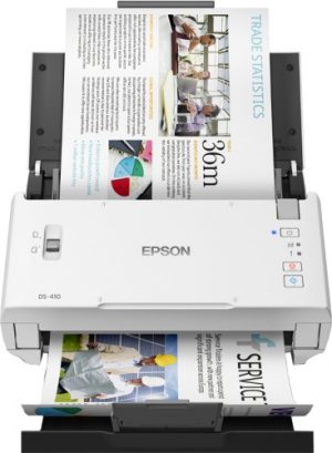 Epson WorkForce DS-410 Scanner A4 26 ppm 600x600 DPI USB