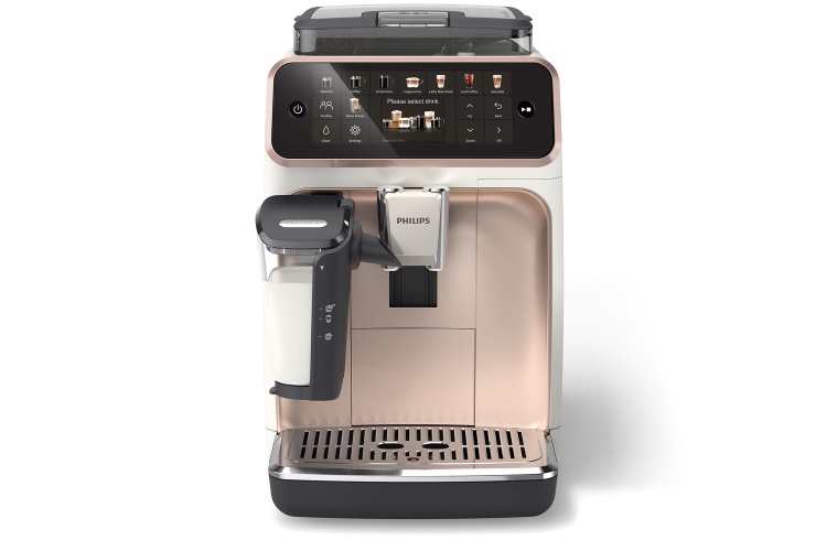 Philips LatteGo 5500 Series EP5543/80 Coffee Machine, Rose gold/White - Image 4