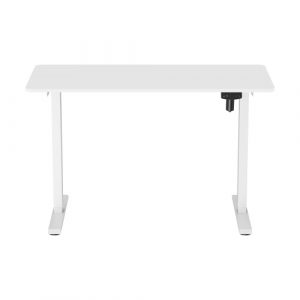 Adjustable Height Table Up Up Frigg White
