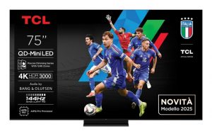TCL 75C7K TV 75'' 4K UHD 3840x2160, Smart TV, Black