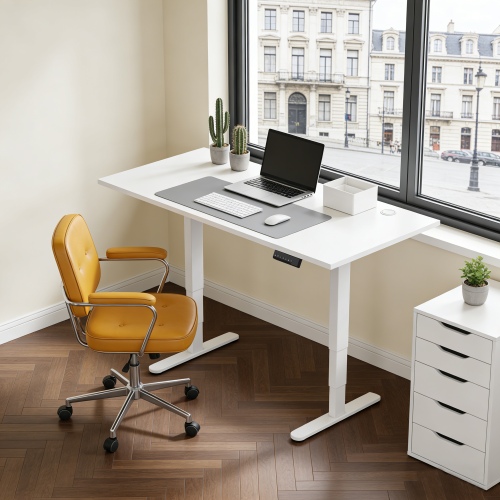Adjustable Height Table Up Up Bjorn II White, Table top M White - Image 2