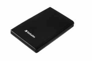 Verbatim 53023 Store 'n' Go USB 3.0 Portable Hard Drive HDD 1TB, up to 4800 Mbit/s 5400rpm, Black