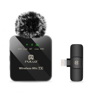Wireless Lavalier Microphone for iPhone / iPad, 8-Pin Receiver | PU645B